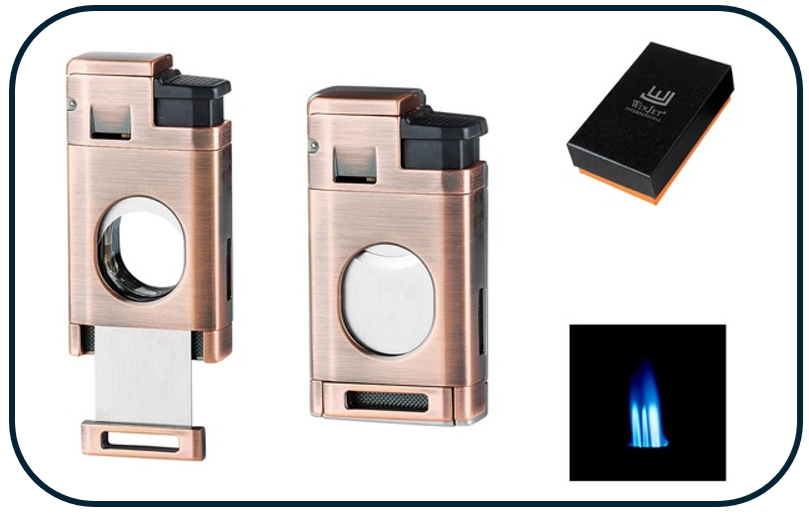 Winjet Premium Lighter Copper with Cutter
